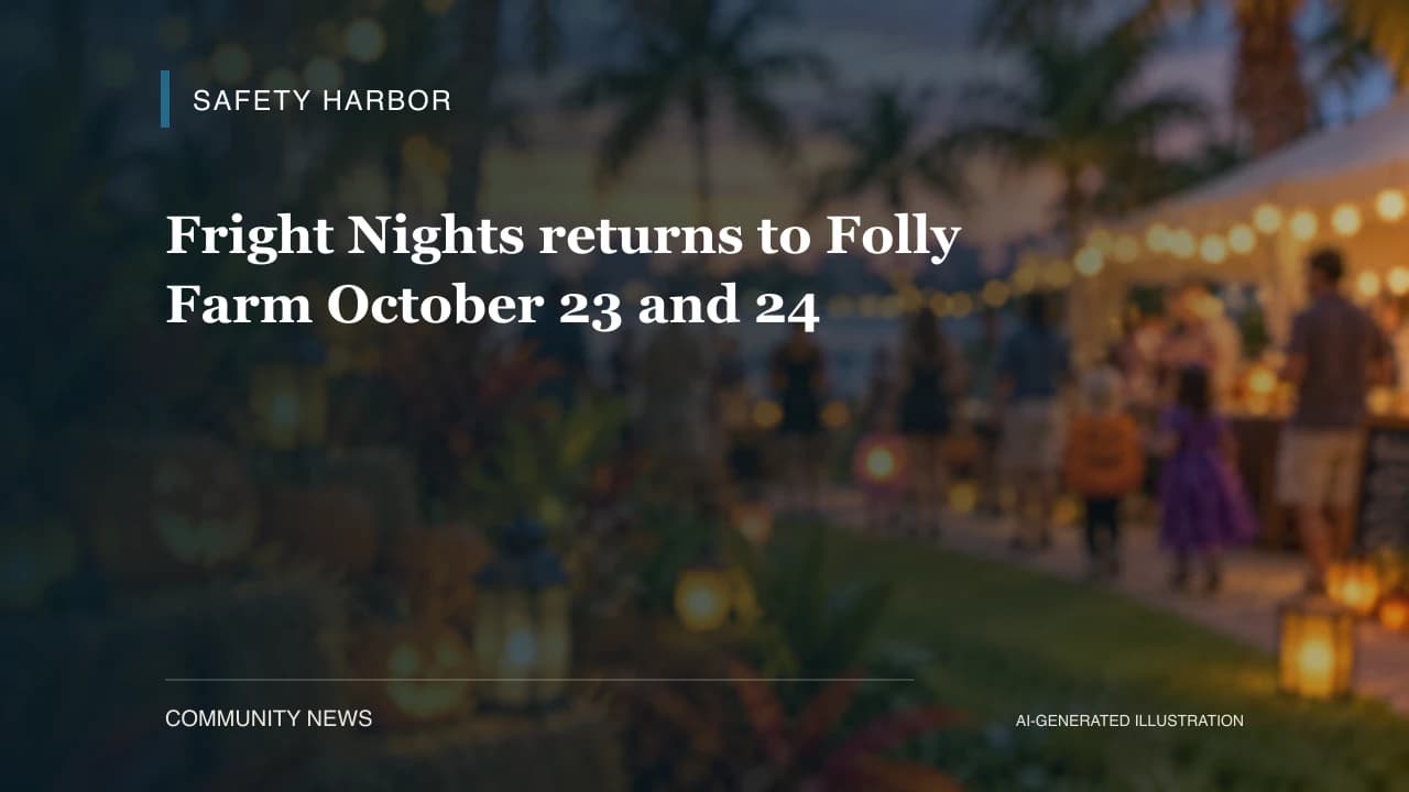 Fright Nights returns to Folly Farm October 23 and 24